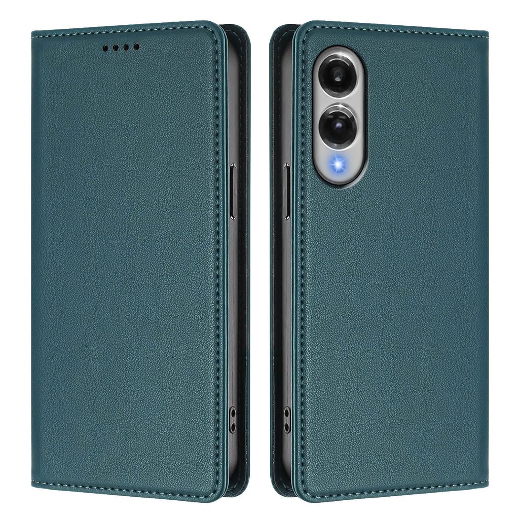 For Samsung Galaxy S25 Edge Leather Wallet Case Magnetic Closure RFID Blocking Phone Cover