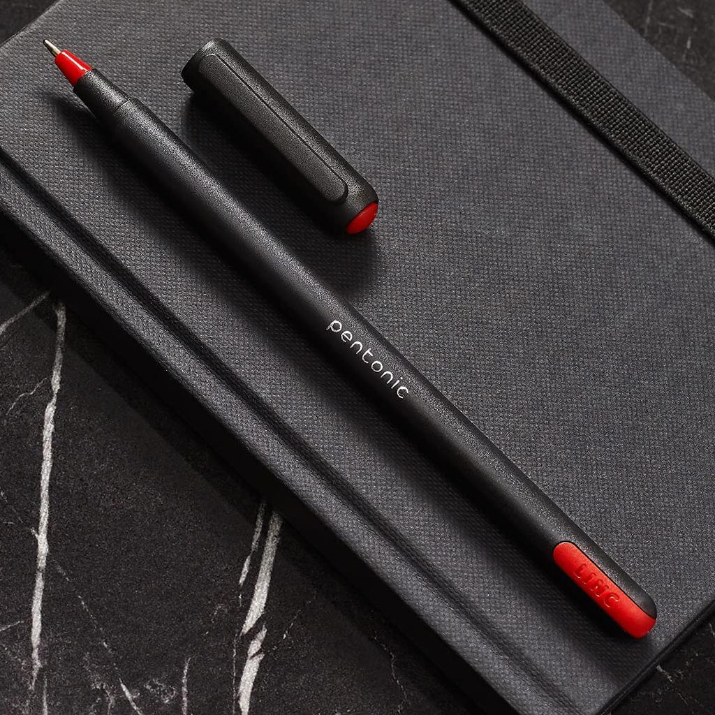 Pentonic Multicolor Ball Pen Pack of 2 X 10pcs With 10 Pens Each 0.7mm And 1.0mm Tips For Office School And Daily Writing