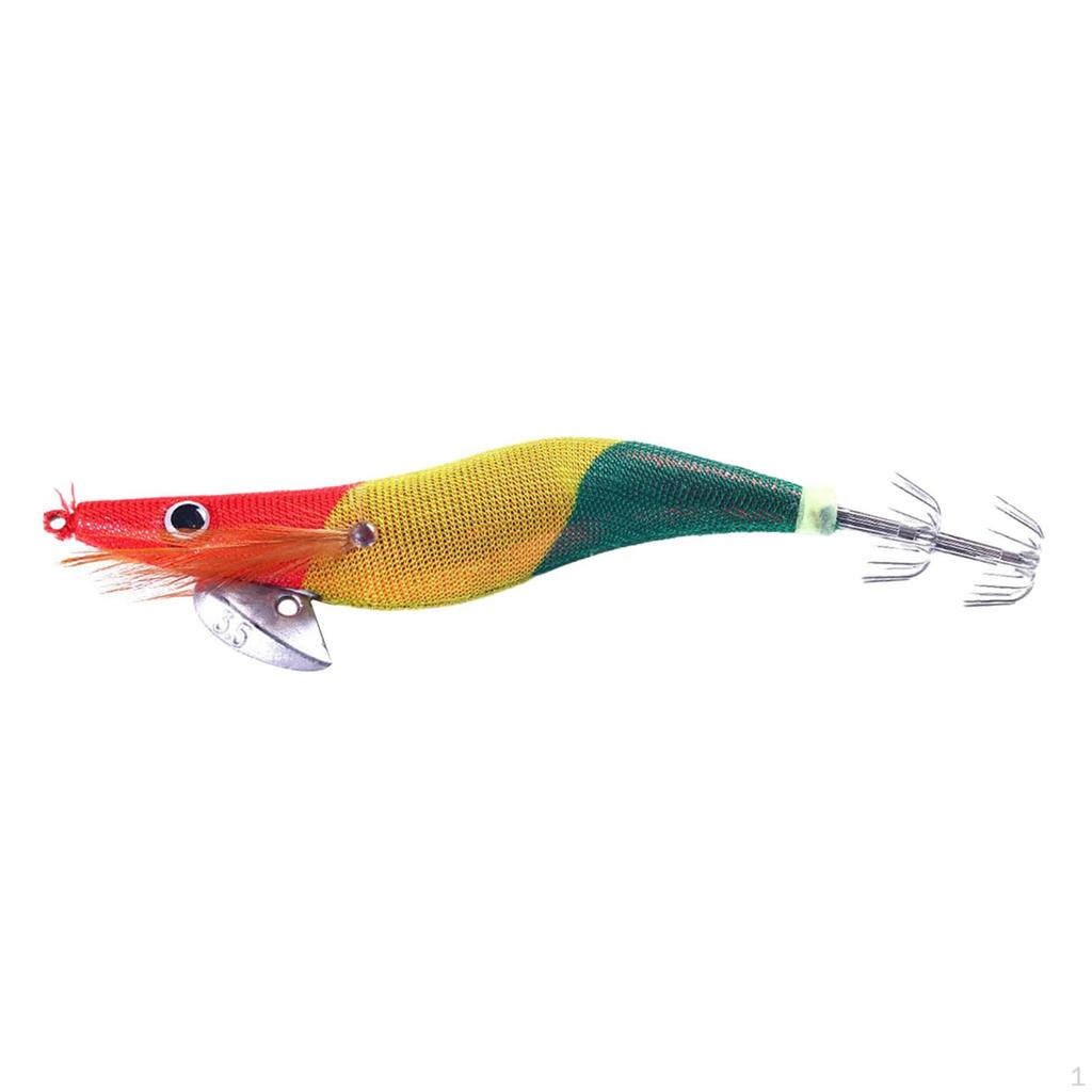 Luminous Squid Jig Hooks Lifelike Lures Fishing Baits