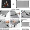 Easy to Cut Window Screen Replacement Adjustable Fiberglass Roll Screen DIY Perfect Replacement Screen for House Windows, Door,