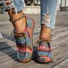 Women's Lightweight Style Shoes - Indian-Inspired Multicolor Mule Slippers with Arch, Synthetic -like Texture & Synthetic Lining, All-Season Casual