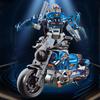 Transforming Robot Motorcycle Toy Movable Joints Educational Transformable Motorbike Deformation Robot Model Toddlers Boys Birthday Gift