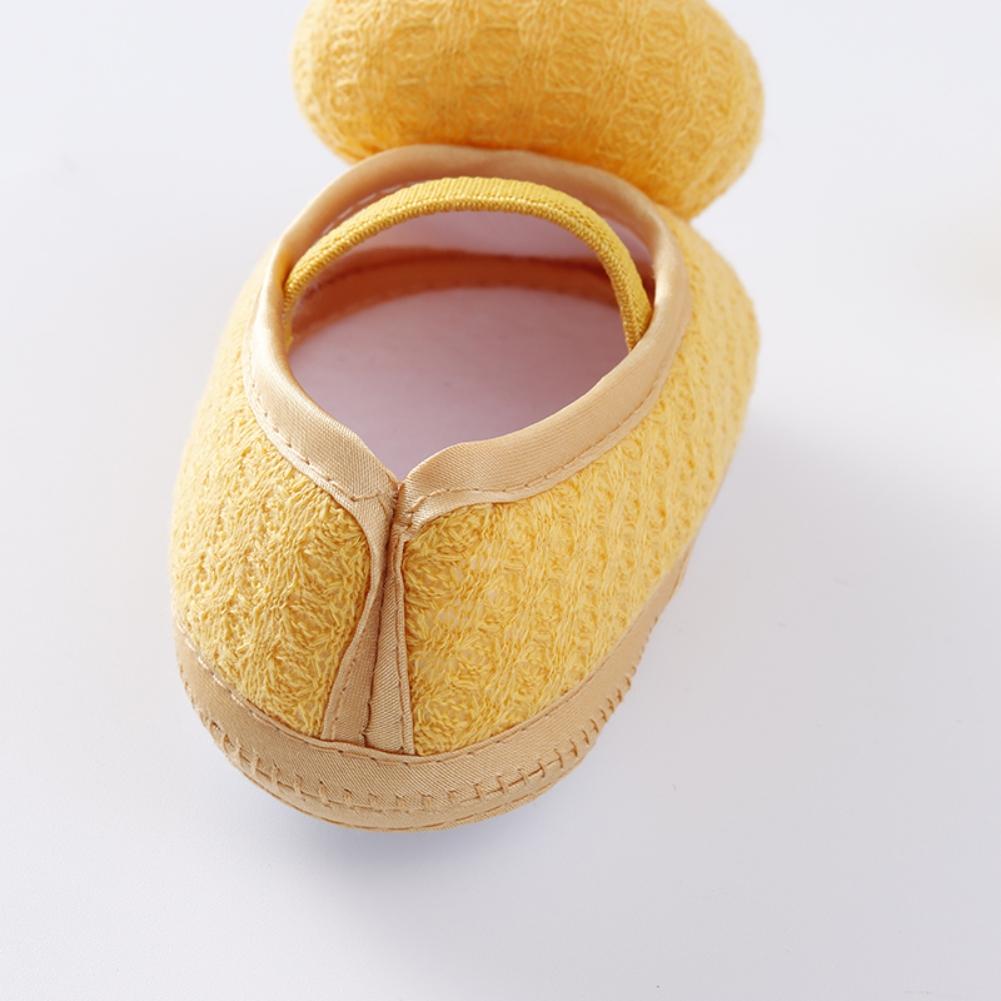 Baby Girls  Flats  Infant Non-Slip Soft Sole Cute Shoes Newborn Princess Wedding Shoes Toddler First Walkers 0-12M