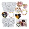 Resin Shaker Mold,Reusable Cute Silicone Quicksand Mould for DIY Crafts Making