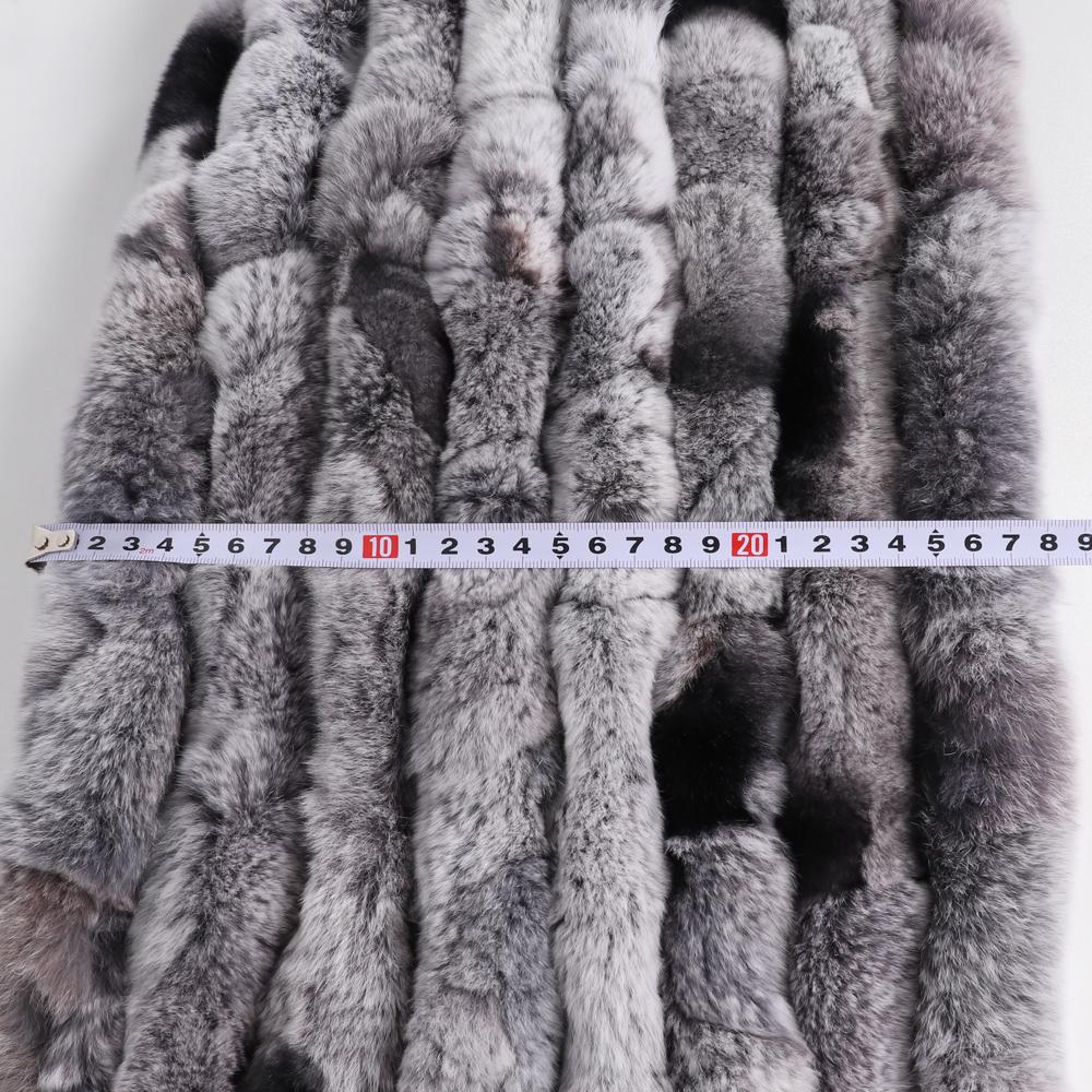 New Women Long Style Real Rex Rabbit Fur Scarf Rex Rabbit Fur Warm Soft Warp Quality Fashion Rex Rabbit Fur Tassel Shawl Scarves