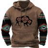 Herren 3D Digitaldruck Hoodie Streetwear Lässiges Langarm-Sweatshirt Slim Fit