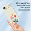 For iPhone 17 Air Case Three Flowers Pattern Printing Straight Edge TPU Phone Back Cover