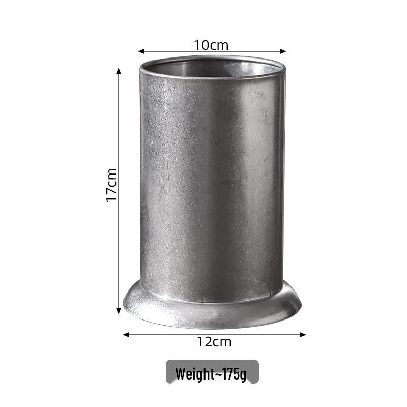 

Retro Industrial Style Stainless Steel Chopstick Holder - Aged Thickened Cage with Custom Logo for Dining Table and Kitchen Storage