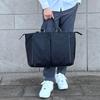 Never lose track of your phone or documents A yet tote bag with double [piuno] again! large-capacity easy-to-carry, multi-functional 3-way handles.