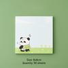50 Sheets Kids Cartoon Posted It Paper Memo Sticky Panda Guinea Pig Notes Stickers Notebook Planner Stationery Message Sticker
