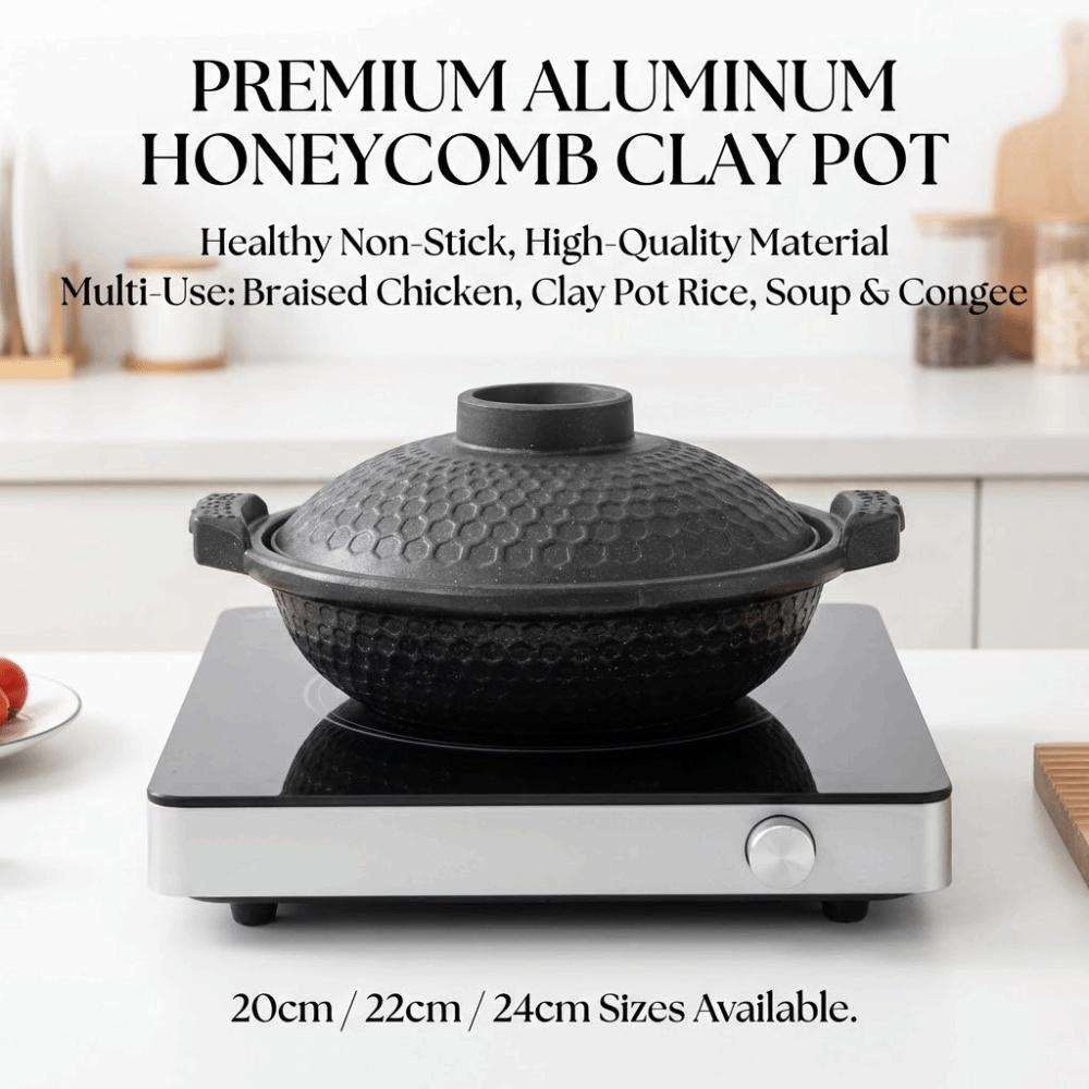 with Lid Casserole Stew Pot Non Stick Korean Stockpot Honeycomb Casserole Pot  Stone Bowl Rice
