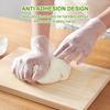 100Pcs Acid Work Safety Disposable Gloves Transparent Latex Free Gloves Portable Cleaning Gloves