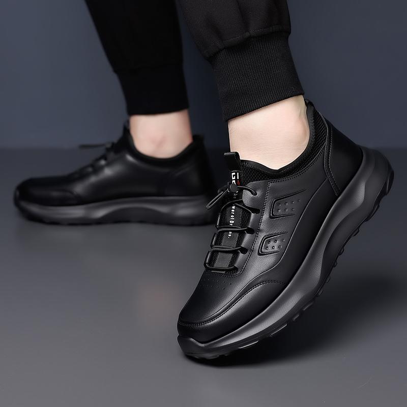 Fashion Fashion Mens Outdoor Sneakers 2025 New Leather Men Casual Shoes High Quality Male Walking Footwear All-match New Skate Shoes Men