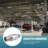 AA92-2.5Inch Spun Universal Catalytic Converter High Flow Stainless Steel 425250 Exhaust Catalytic Converter