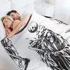 Grim Reaper Night Throw Blanket valentine gift ideas Sofa Soft Beds Softest Blankets