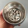 14oz Stainless Steel Double-layer Goblet Two-in-one Detachable Heat Cold Wine Glass Coffee Cup Kitchen Coffee Bar Accessories