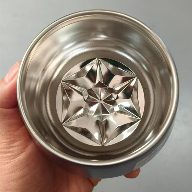 14oz Stainless Steel Double-layer Goblet Two-in-one Detachable Heat Cold Wine Glass Coffee Cup Kitchen Coffee Bar Accessories