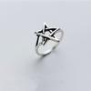 925 Sterling Silver Retro Stars Women's Ring Wedding Engagement Luxury Designer Jewelry Christmas GaaBou Jewellery