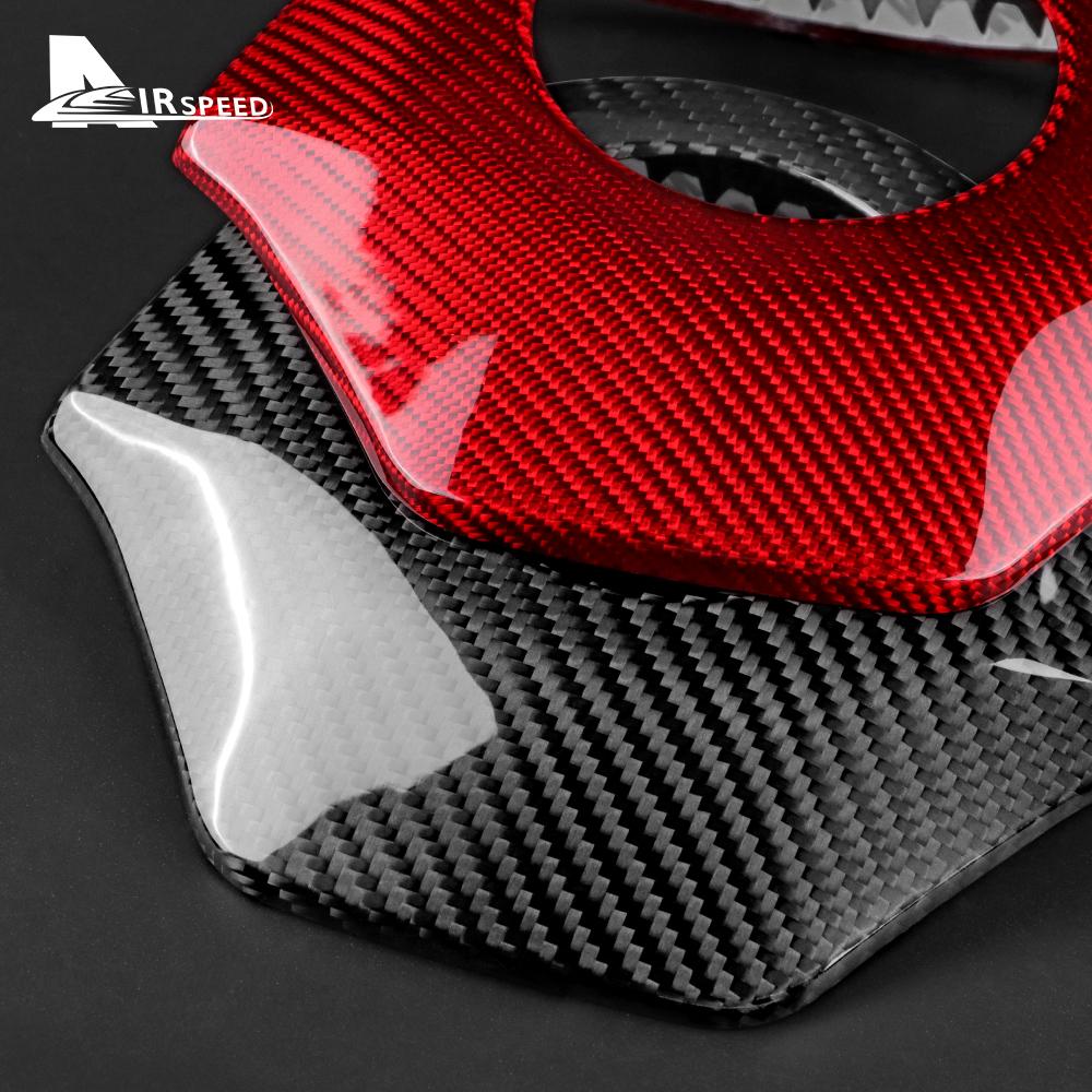 Real Dry Carbon Fiber Sticker For Chevrolet Camaro 2016 2017 2018 2019 2020 2025 2025 2025 Car Steering Wheel Center Cover