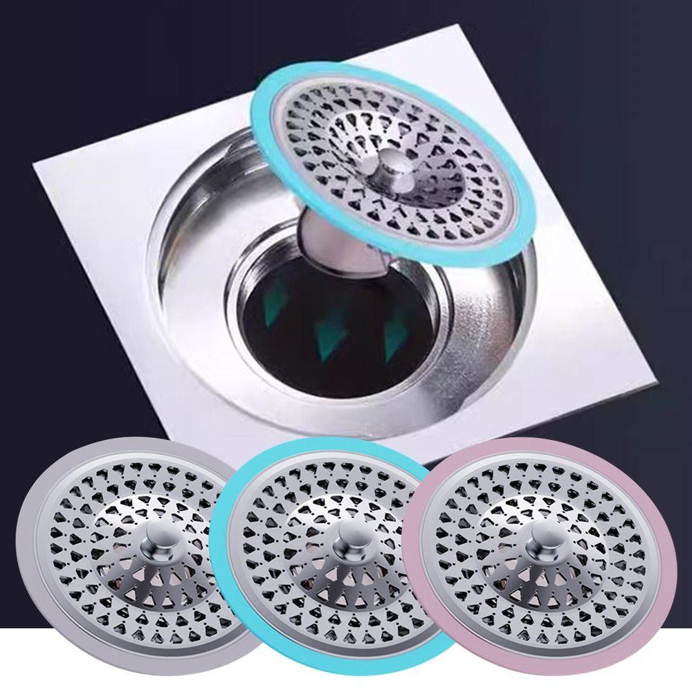 Removable Floor Drain Core Anti Odor Sewer Strainer Plug  Kitchen Bathroom Accessories