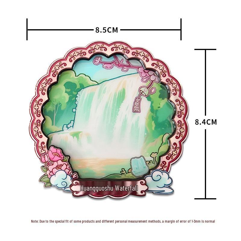 

Guizhou Scenic Landmarks Fridge Magnets: City Souvenirs, Cultural Creative Designs