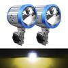 Dual Laser U90 Fog Light Projector Biled For Motorcycle Auxiliary Fog Led Lens Headlights