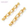 18K Gold Plated Brass Connectors Clasps,Fasteners For Bracelet Accessories,Clasp For Jewelry,DIY Necklace Making Supplies