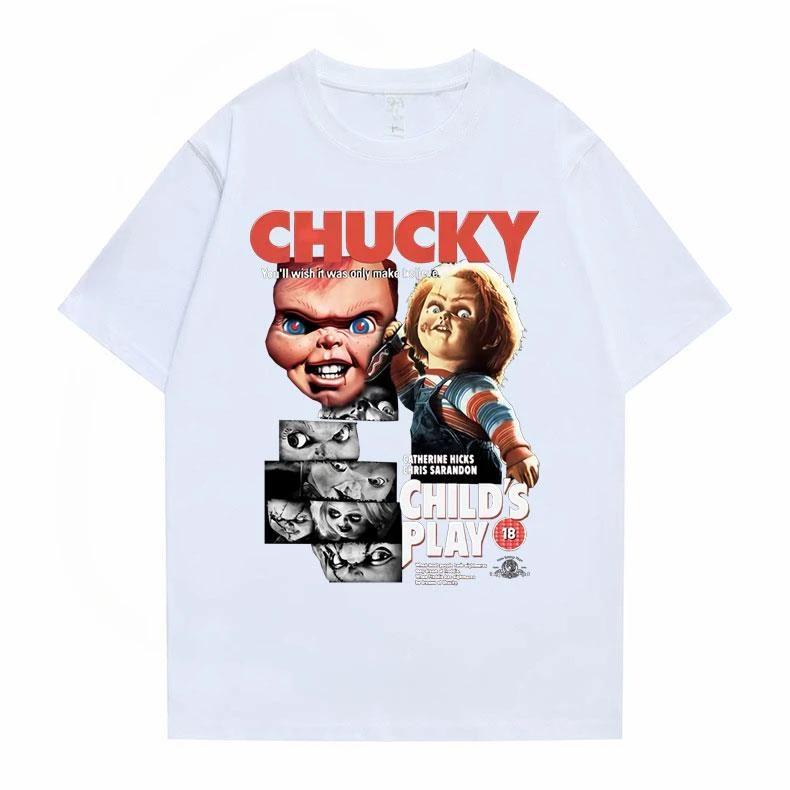 Catherine Hicks Chris Sarandon Childs Play T-shirt Unisex T-shirt Chucky New Vorrai Che Sia Solo Fantasia T-shirt Streetwear