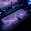 Cute Cat Mouse Pad Large Computer Gamer Table Mat XXL Rubber Gaming Keyboard Mousepad Colorful Cloud Deskpad Office Accessories