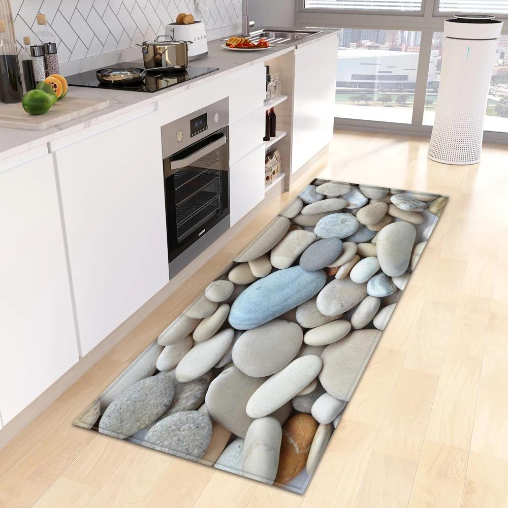 Pebble Pattern Home Kitchen Floor Mat Door Front Decoration Floor Mat