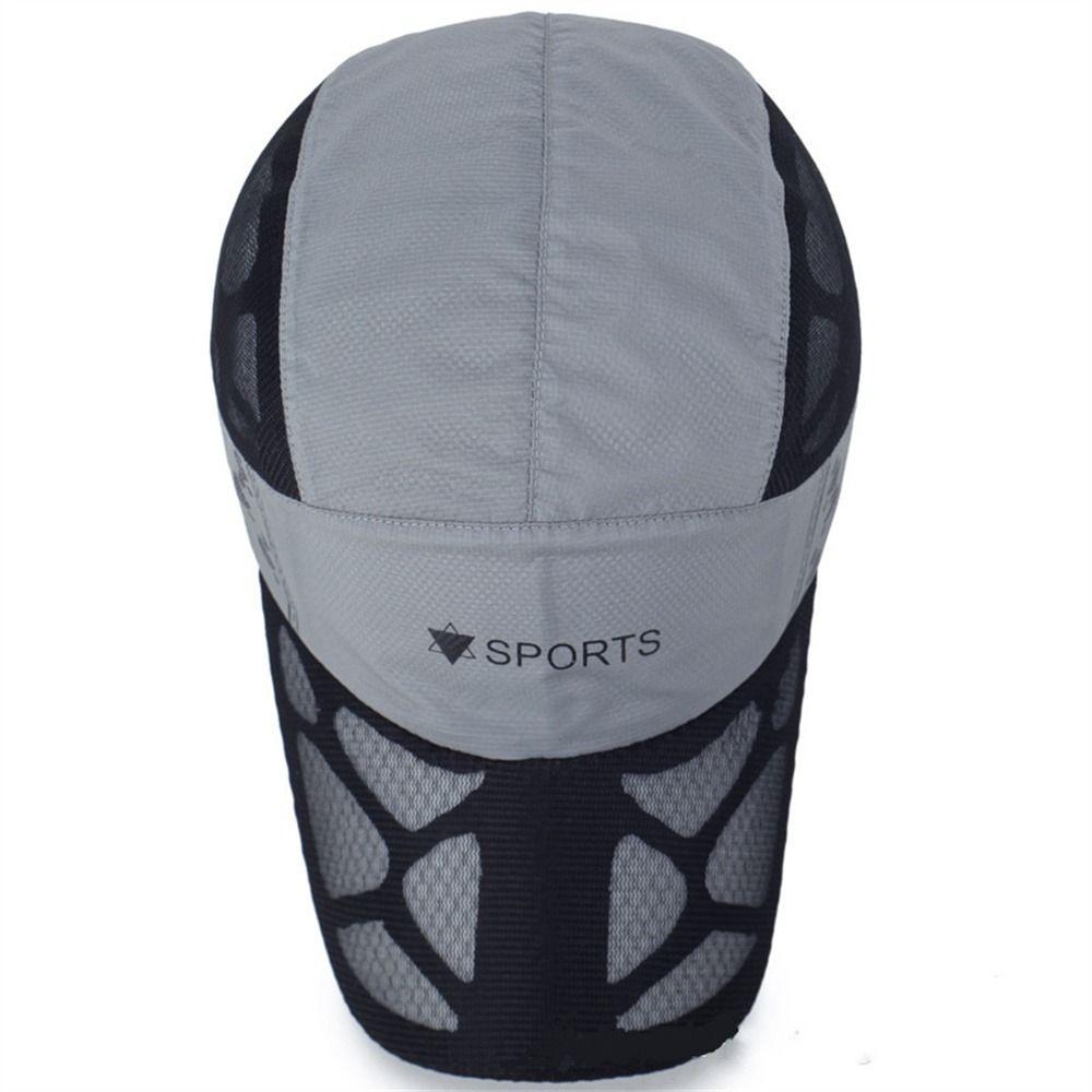 Adjustable Running Cap Sun Protection Tennis Hat Outdoor Sports Baseball Hat  Climbing Cycling