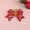 Kids Christmas Hair Bows For Cute Girls Hair Clip Hairpin Elk Santa Claus Barrettes Children Christmas Party Hair Accessories