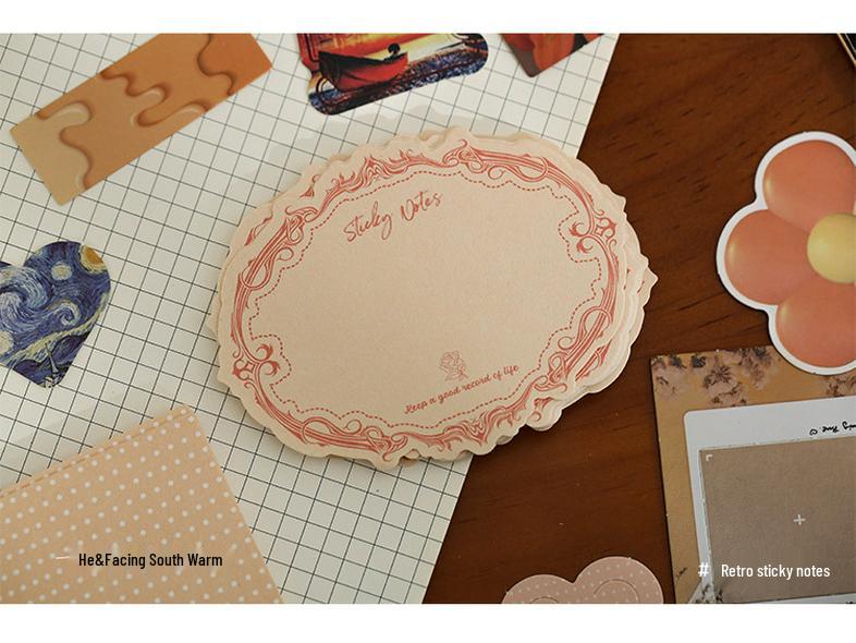 Yihe Retro Journal Gift Set: High-Value Stickers, Memo Pads, and DIY Literary Journal Book.