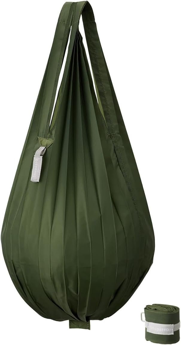 

Shupatto Minimal Bag Drop 12L Shupatto Eco Bag Складная сумка для покупок [Myrna] (Оливковое дерево) (Вертикальное падение/Большая емкость)