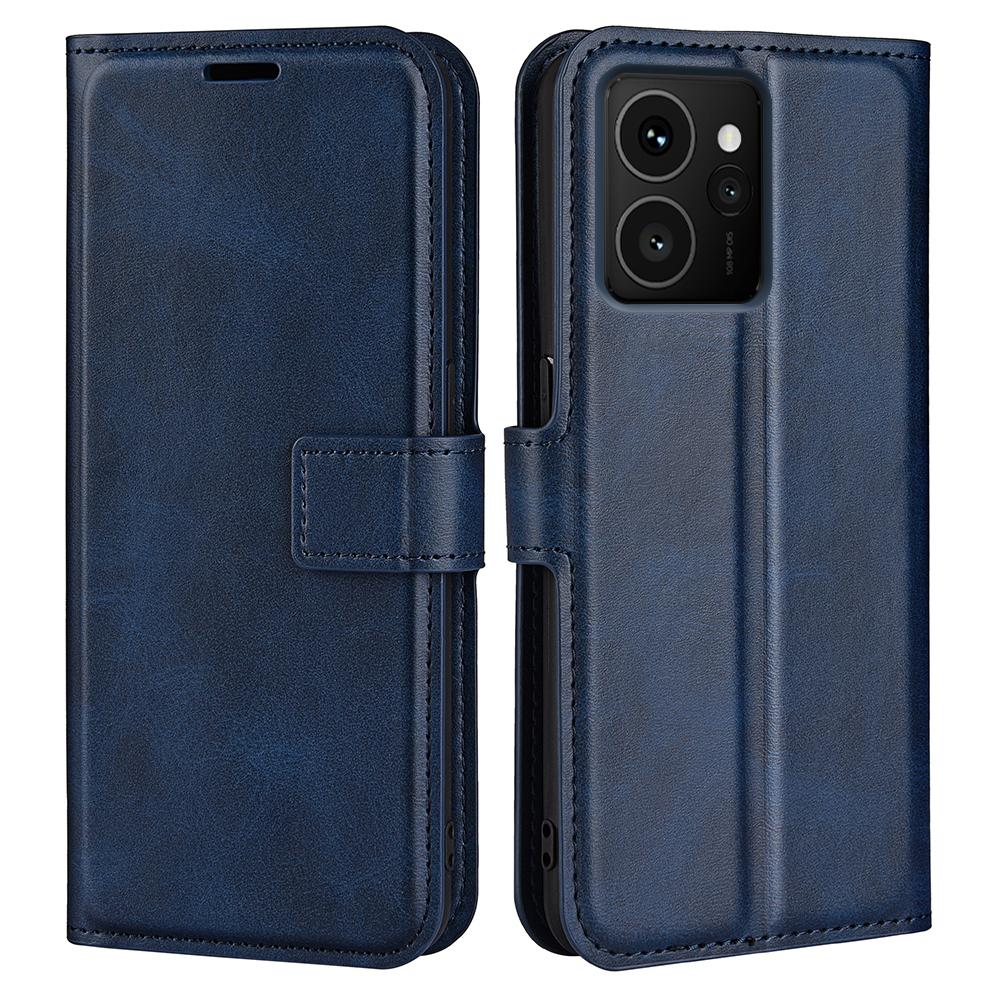 For HMD Skyline Stand Case Anti-Scratch Calf Texture Leather Phone Cover