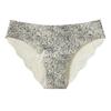 Sports yoga sexy breathable women's invisible ice silk seamless sports European and American large size wavy briefs