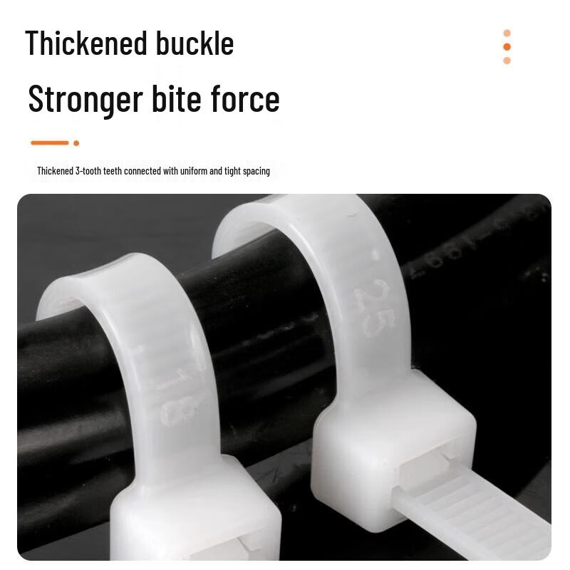 

Lijiuho Self-locking Nylon Cable Ties