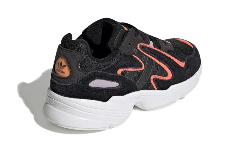 Adidas Originals Yung 96 Breathable Kids Lifestyle Shoes Black Children Aged 3 7 Years Old EE7556