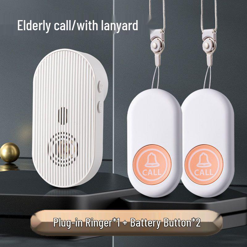 Wireless Waterproof Doorbell for Elderly - Outdoor Emergency Call Device