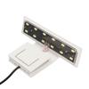 Aquarium Clip On Lamp 12 LED Beads White Light High Brightness Strong Penetration Fish Tank Clip Light