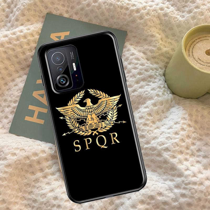 SPQR Roman Imperial Legion Cover For Xiaomi 12T 11T Pro 12 13 Lite Case For POCO X5 X3 Pro X4 F4 GT F3 M5s F5 Pro Coque