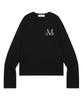 Lunette Gingham Check Signature Logo Long Sleeve Tee (2 Colors)