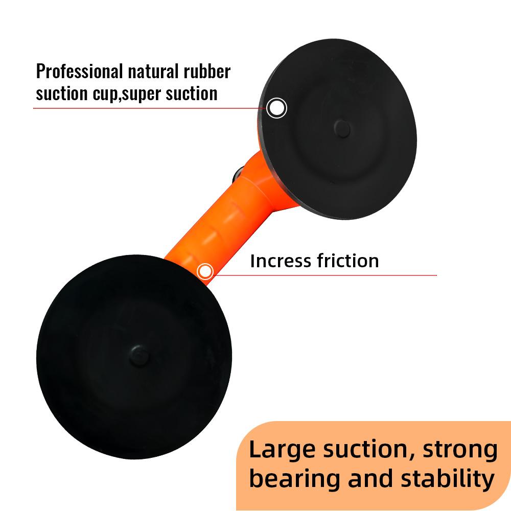 New Glass Lifting Suction Cups Heavy Duty Vacuum ABS Handle Holder for Lift Floor Tile Auto Car Windshield Repair Hand Tools
