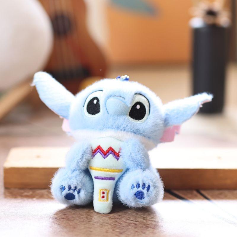 Stitch Toy Plush Cartoon Anime Character Doll Backpack Pendant Cute Keychain