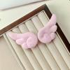 Soft Wing Hair Barrette Pair Set for Girls and Women, Decorative Hair Clip Accent for Photo Outfit and Everyday Styling