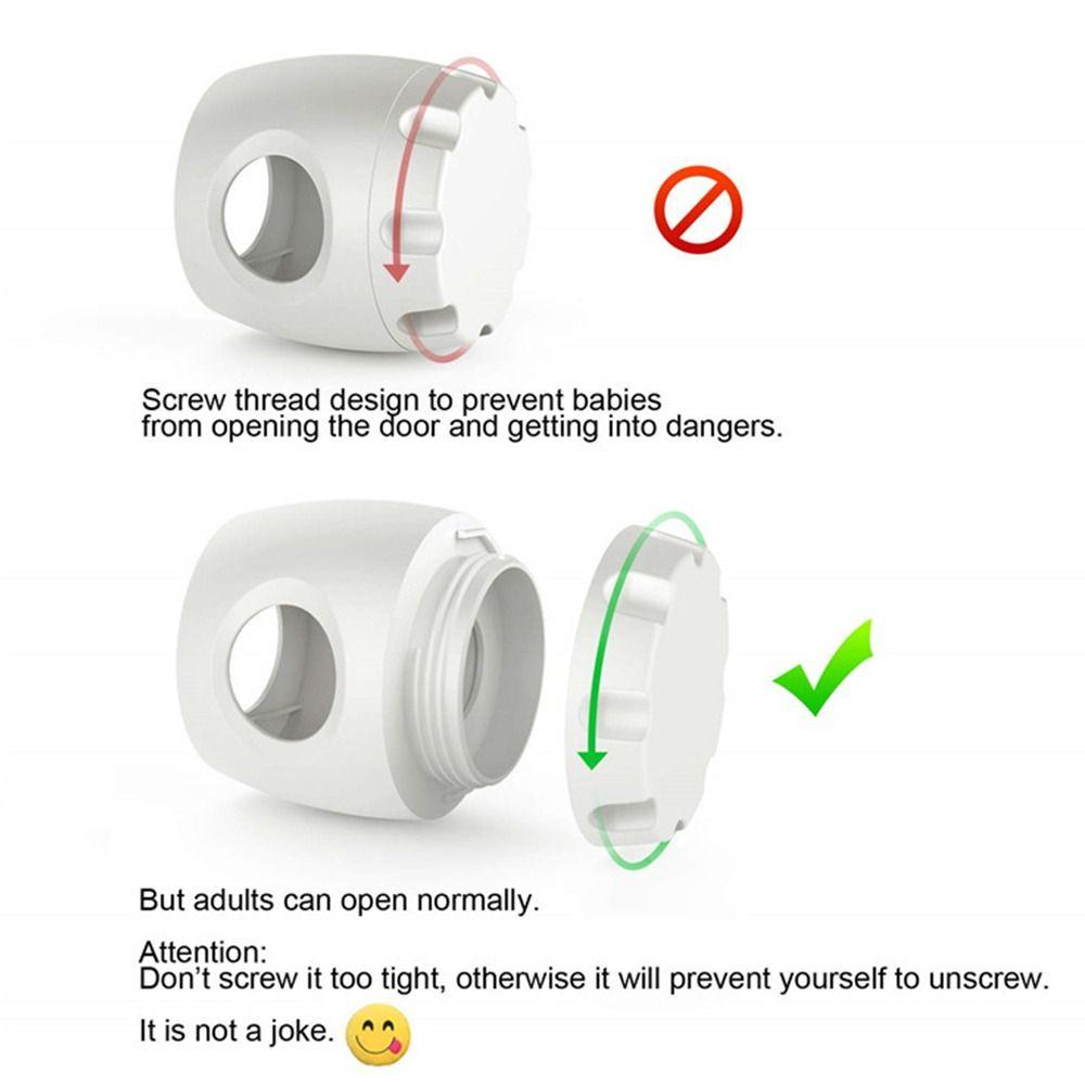 Safe Protective Baby Children Kids Handle Sleeve Door Knob Cover Home Accessory Safety Lock Cover