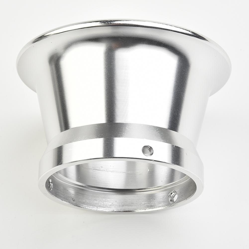 50mm Carburetor Air Filter Wind Cup Replacement for OKO 2430 Silver Aluminum