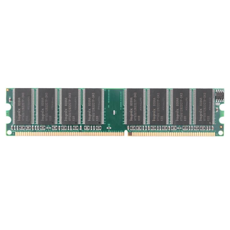Trendy! DDR 1GB PC Memory Ram DDR1 Desktop PC3200 400MHz 184 Pin Non-ECC Computer Memoria Module