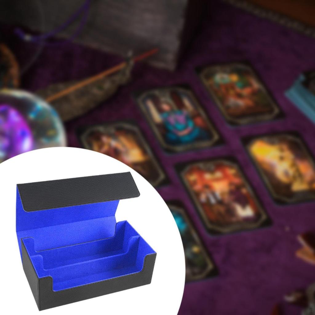 Trading Card Deck Box Collectible Storage Multipurpose Sleeved Cards Holder