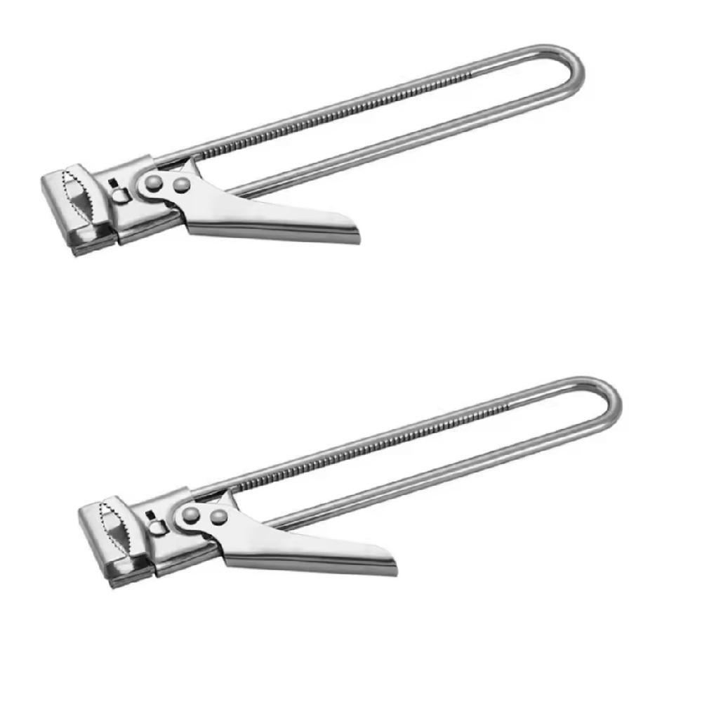 1/2pc New Non-slip Stainless Steel Can Opener Adjustable Bottle Opener Adjustable Multifunctional Stainless Steel Can Opener